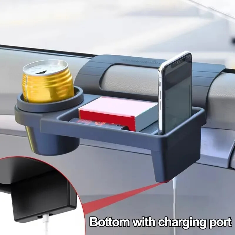 Auto panipaik Multifunktsionaalne auto küljeukse aken, rippuv joogitopsihoidja Organisaatorikarp Telefonipesa Mitmesugused hoiuklambrid