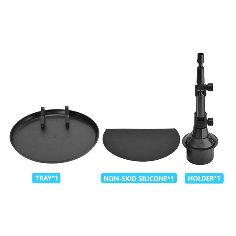 2-ühes auto mobiiltelefoni topsihoidik, libisemiskindel universaalne keskkonsooli kohvihoidik enamiku sõidukite jaoks