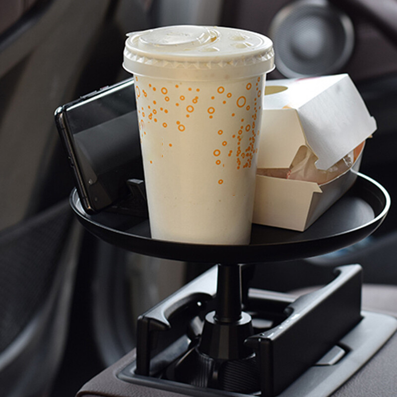 2-ühes auto mobiiltelefoni topsihoidik, libisemiskindel universaalne keskkonsooli kohvihoidik enamiku sõidukite jaoks