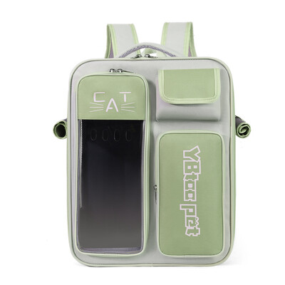 Nešiojama naminiams gyvūnėliams atspari streso nešiojama kvėpuojanti kuprinė, skirta visiems sezonams išvykstant su kačių kuprine vasarą