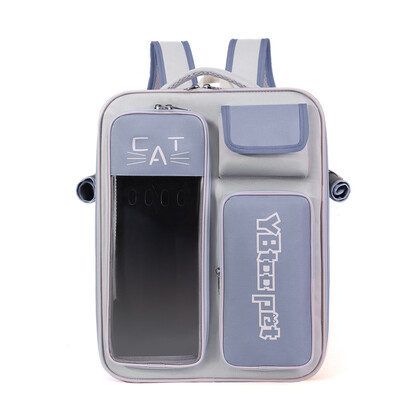 Nešiojama naminiams gyvūnėliams atspari streso nešiojama kvėpuojanti kuprinė, skirta visiems sezonams išvykstant su kačių kuprine vasarą