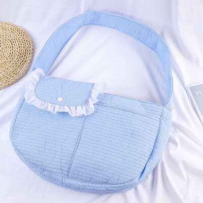 Rankų darbo šunų krepšys naminių kačiukų nešioklė lauke kelioninė rankinė drobė Vieno peties katės krepšys, patogus kvėpuojantis krepšys