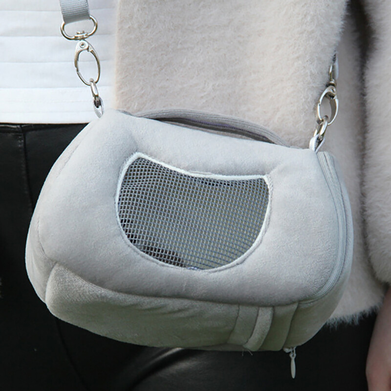 Jauks pārnēsājams kāmju pārnēsātājs: jūrascūciņas kāmja ceļojumu soma ar siksnu Pārnēsājamas somas maziem dzīvniekiem