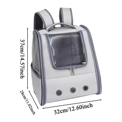 Rucsac pliabil pentru animale de companie, câine, pisică, geantă portabilă de transport de călătorie, design pliabil pentru câini și pisici, pentru plimbări, ieșiri, șoferi, călătorii