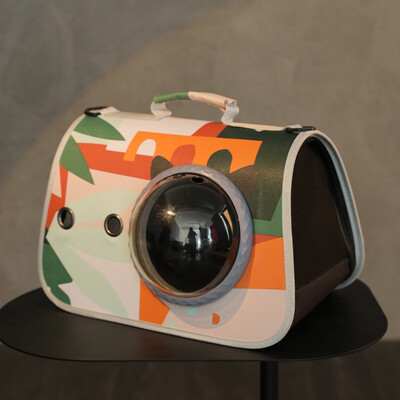 Mājdzīvnieku pārnēsāšanas soma kaķiem Saliekams būris Saliekams kastes rokassomiņa Plastmasas pārnēsāšanas somas Mājdzīvnieku piederumi Pārnēsājama kaķu soma