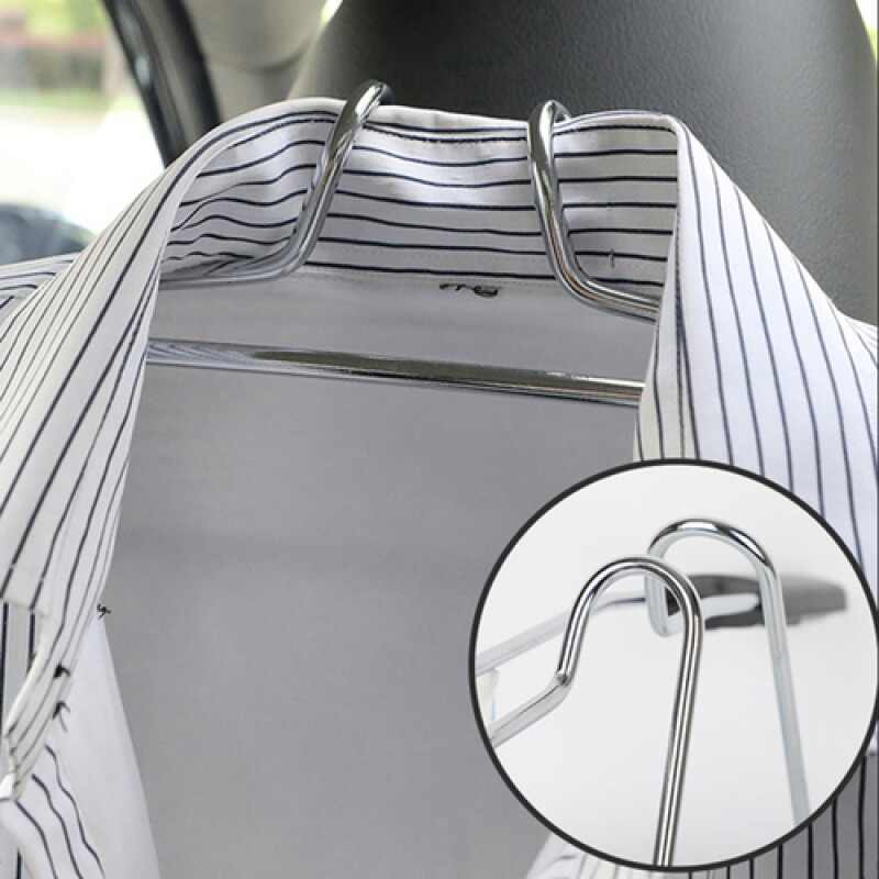 Universalios automobilio sėdynės galvos atramos kabyklos Metalinės paltų pakabos, skirtos transporto priemonėms, drabužių kabykloms.