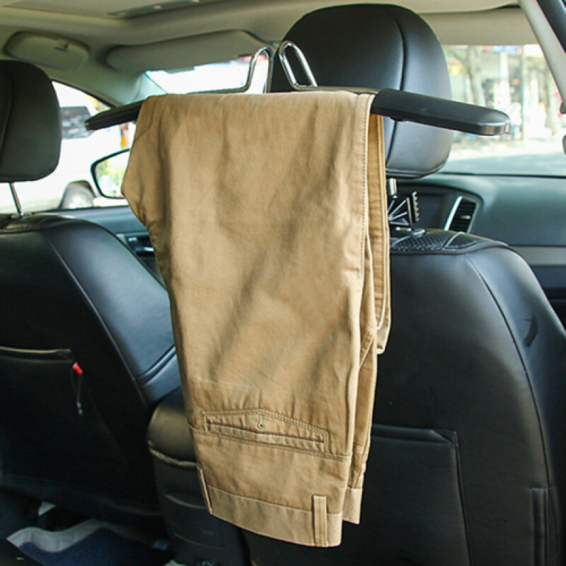 Universalios automobilio sėdynės galvos atramos kabyklos Metalinės paltų pakabos, skirtos transporto priemonėms, drabužių kabykloms.