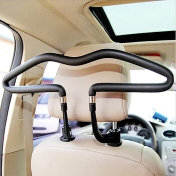 1 ΤΕΜ 45*25 cm Universal Soft Car Rack Κρεμάστρες Πίσω Κάθισμα Παλτό Προσκέφαλο Ρούχα Κρεμάστρα Μπουφάν Κοστούμια Βάση ράφι Αυτοκινήτων