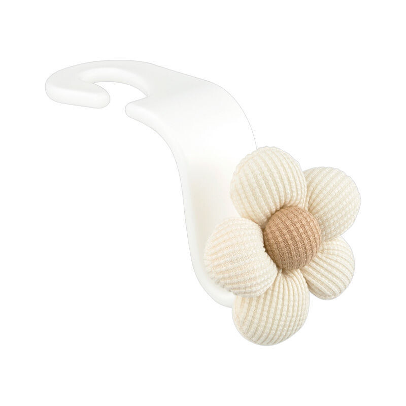 4/2/1 vnt Mieli gėlių sėdynės atlošo aksesuarai Automobilinės sėdynės kabliukai Krepšys Drabužių kabliukai Kūrybiniai automobilio sėdynės nugaros laikymo kabliai