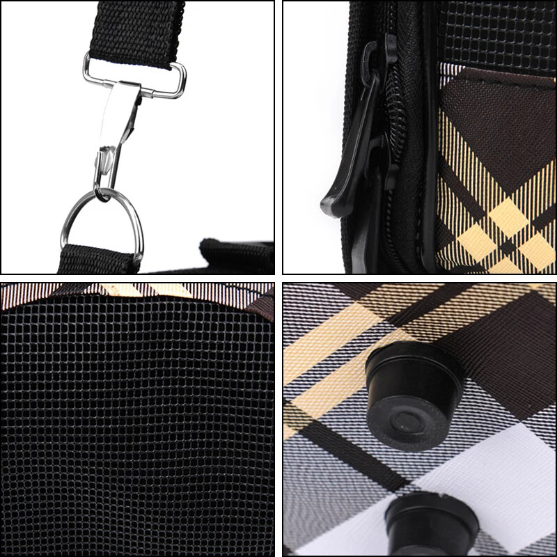 Madingi kačių šuniukų nešiojimo krepšiai Vandeniui nepralaidūs kvėpuojantys naminių gyvūnėlių diržai mažiems šunims katėms kačiukams lauke keliaujantys vaikščiojimo reikmenys