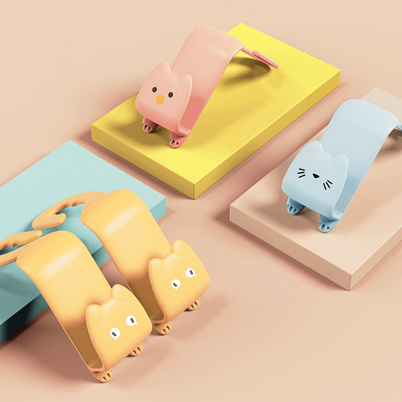 2vnt Animacinių filmų kabliukas Kūrybiškas automobilio sėdynės kablys Kabliukas Organizatoriaus stovas Krepšiai Drabužių raktai Įvairūs segtukai Automobilio interjero priedai