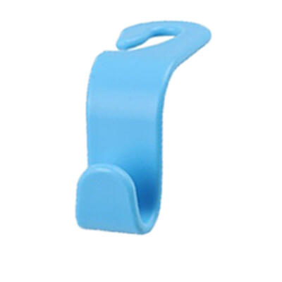 Universāls daudzkrāsains automašīnas sēdekļa atzveltnes āķis Pārnēsājama automašīnas soma Maks Auduma Uzglabāšanas Pakaramais Turētājs Auto Interjera Apdares Vairumtirdzniecība