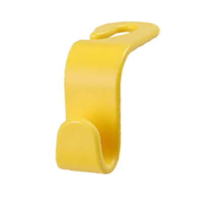 Universāls daudzkrāsains automašīnas sēdekļa atzveltnes āķis Pārnēsājama automašīnas soma Maks Auduma Uzglabāšanas Pakaramais Turētājs Auto Interjera Apdares Vairumtirdzniecība