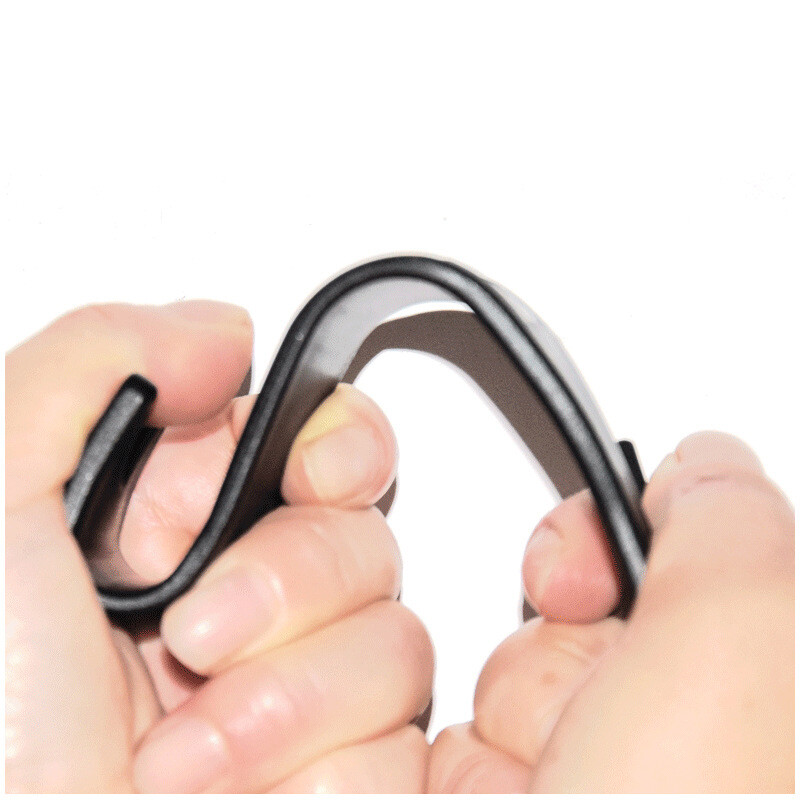 Universāls daudzkrāsains automašīnas sēdekļa atzveltnes āķis Pārnēsājama automašīnas soma Maks Auduma Uzglabāšanas Pakaramais Turētājs Auto Interjera Apdares Vairumtirdzniecība