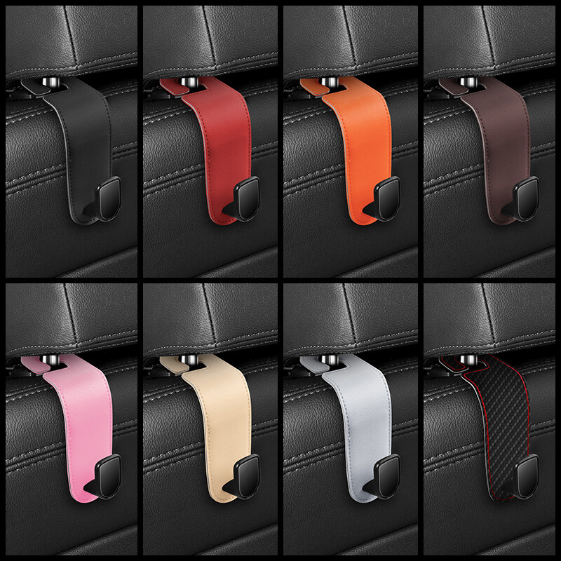 Cârlig pentru mașină Cârlig pentru spătar cârlig multifuncțional pentru mașină Cârlig de depozitare din spate pentru scaunul de mașină ascuns Accesorii pentru mașină