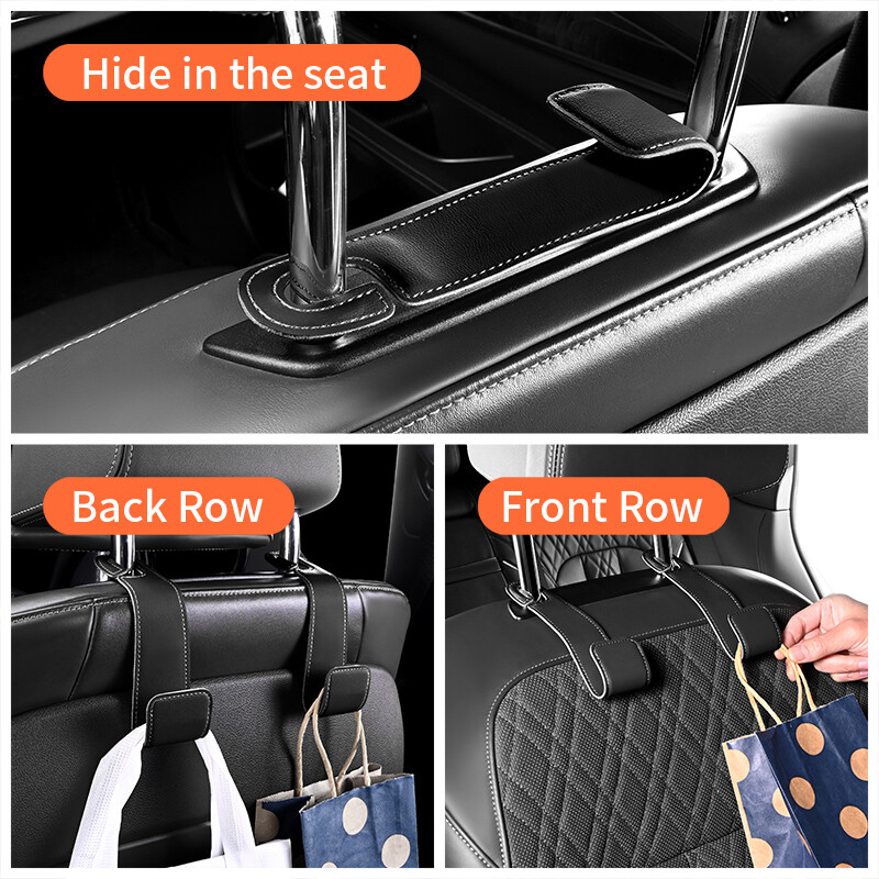 Automobilske kuke Prekogranične kuke za automobilska sjedala Naslon autosjedalice Automobilske kuke za vješanje malih predmeta za pohranu auto pribora