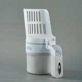 Kačių kraiko kastuvas, skirtas naminių gyvūnėlių filtrui valyti tualeto šiukšlių rinktuvą kačių reikmenys, kačių kraiko dėžutės savaiminis išsivalymas