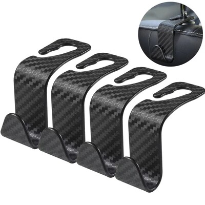 Cârlige pentru scaunele din spate ale mașinilor Cârlige interioare pentru tetieră Cârlige super-sarcină universale pentru accesoriu interior auto