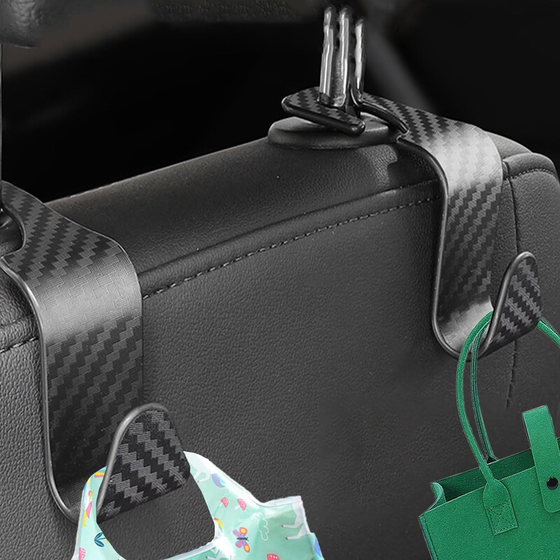 Cârlige pentru scaunele din spate ale mașinilor Cârlige interioare pentru tetieră Cârlige super-sarcină universale pentru accesoriu interior auto