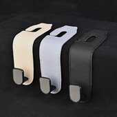 Accesorii auto cuier Cârlige pentru mașină Unelte Scaun Judecători Scaun auto Interior cârlig din piele pentru mașină Organizator pentru geanta Cârlig pentru scaun pentru scaunul din spate al mașinii