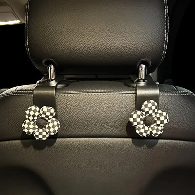 LULECI Cârlig pentru mașină Scaun pentru mașină Spătar spate Multi-funcțional tablă de șah Cârlig pentru temperament pentru depozitare mașină Materiale decorative