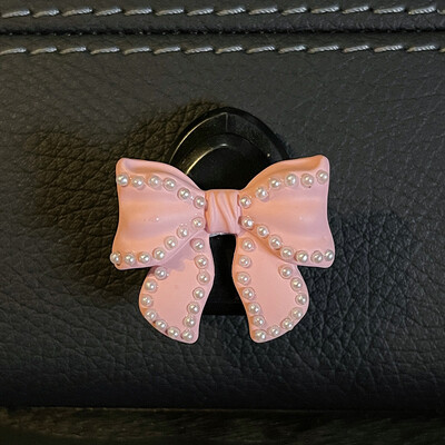 Kreatív rajzfilm strasszos mini autóakasztók üléstámla tartó kulcstartókhoz Otthoni irodai horgok Tároló autós stílus kiegészítők