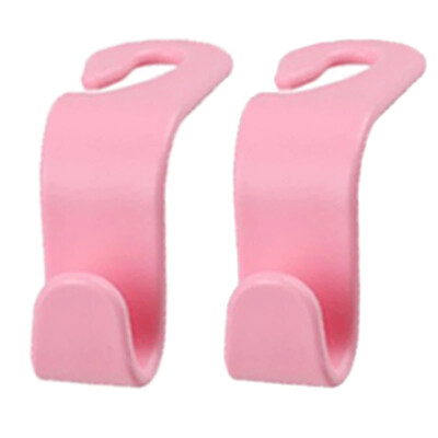 2 buc. Cârlig pentru spate scaun auto multicolore geantă universală pentru mașină, geantă, pânză, suport pentru umeraș, scaun interior auto cârlig pentru tetiera