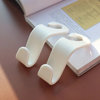 2 buc. Cârlig pentru spate scaun auto multicolore geantă universală pentru mașină, geantă, pânză, suport pentru umeraș, scaun interior auto cârlig pentru tetiera