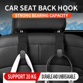 Automobilio odinis kablys Sėdynės nugarėlė Automobilio vidaus apdailos reikmenys Daugiafunkcis laikymas Sulankstomas pakabinamas paslėptas kabliukas