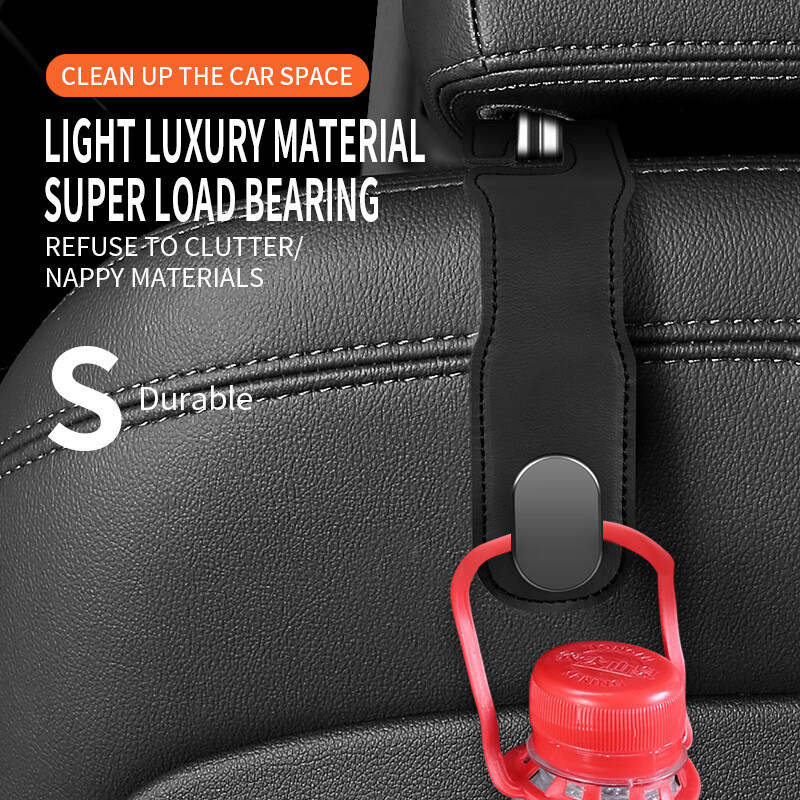 Automobilio odinis kablys Sėdynės nugarėlė Automobilio vidaus apdailos reikmenys Daugiafunkcis laikymas Sulankstomas pakabinamas paslėptas kabliukas