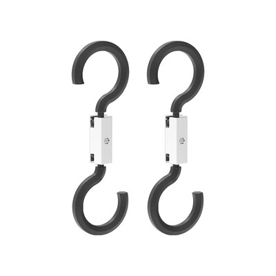 1 pora automobilio galvos atramos kabliukas sėdynės nugarėlė ABS kablys nešiojamas pakabinamas drabužių laikiklis Reguliuojamas pasukamas miegamojo spintos kabliukai lokys 6 kg