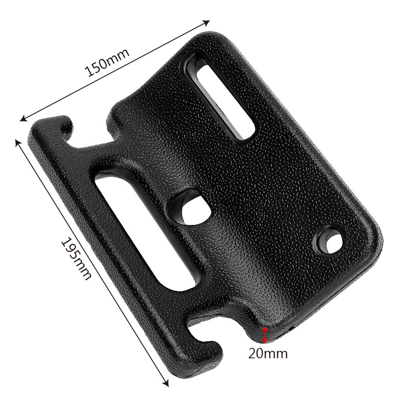 Automobilių priedai Sėdynės nugaros turėklai, saugus laikiklis Sandėliavimo kablio pakabos stovas, skirtas visureigio 4x4 visureigio automobilio tvirtinimo elementui