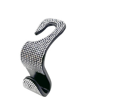 Bling transporto priemonės sėdynės galvos atramos kabliukas priekinė sėdynė, automobilio kablys Bling automobilių pakabos piniginei, krepšiui, rankinei, bakalėjos parduotuvė, automobilių priedai