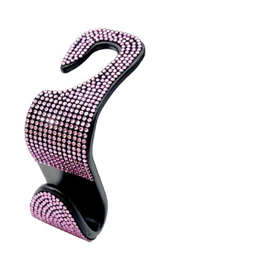 Bling transporto priemonės sėdynės galvos atramos kabliukas priekinė sėdynė, automobilio kablys Bling automobilių pakabos piniginei, krepšiui, rankinei, bakalėjos parduotuvė, automobilių priedai