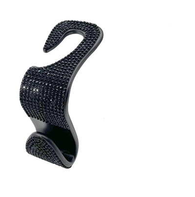 Bling transporto priemonės sėdynės galvos atramos kabliukas priekinė sėdynė, automobilio kablys Bling automobilių pakabos piniginei, krepšiui, rankinei, bakalėjos parduotuvė, automobilių priedai