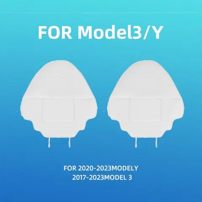 Automašīnas sēdekļa atzveltnes aizsargs priekš Tesla Model Y Model 3 sēdekļa atzveltnes, kas aizsargā bērnus pret sitieniem paklājiņi melni ādas salona aksesuāri