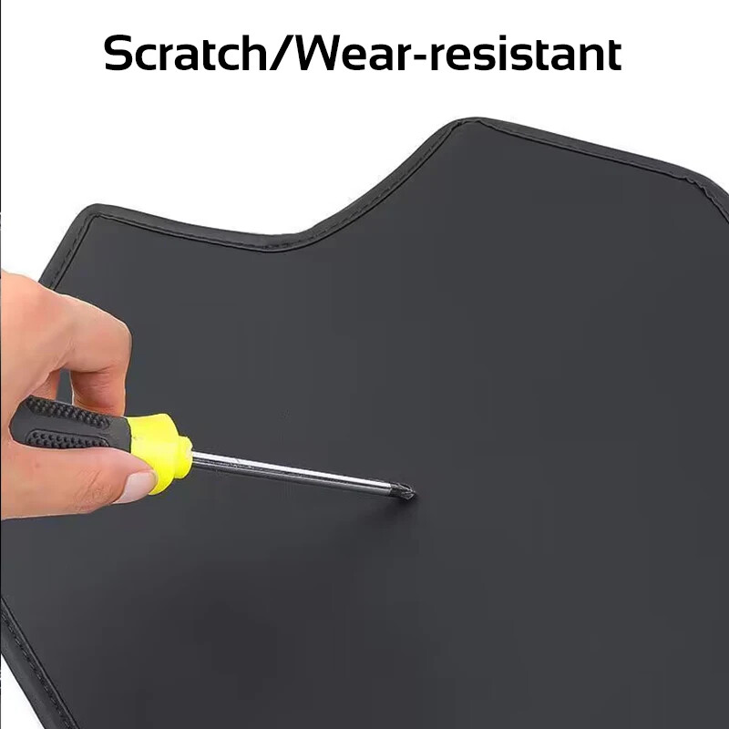 Skirta Tesla Model 3 / Y Odinės šoninės apsaugos nuo smūgių trinkelių centro valdymo nuo nešvarumų trinkelių apsauginis dangtelis, automobilio salono priedai