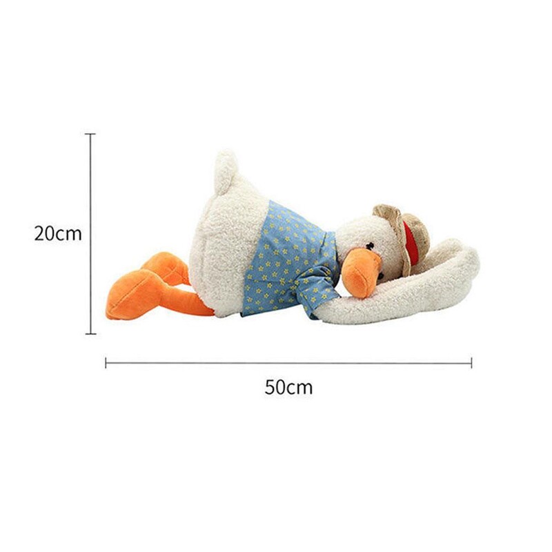 Animacinių žąsų audinių dėžutė, minkšta pliušinė, skirta automobiliams, namams, biurams, pakabinama popierinė automobilio porankio dėžutė Animacinių filmų audinių dėžutės dekoravimui