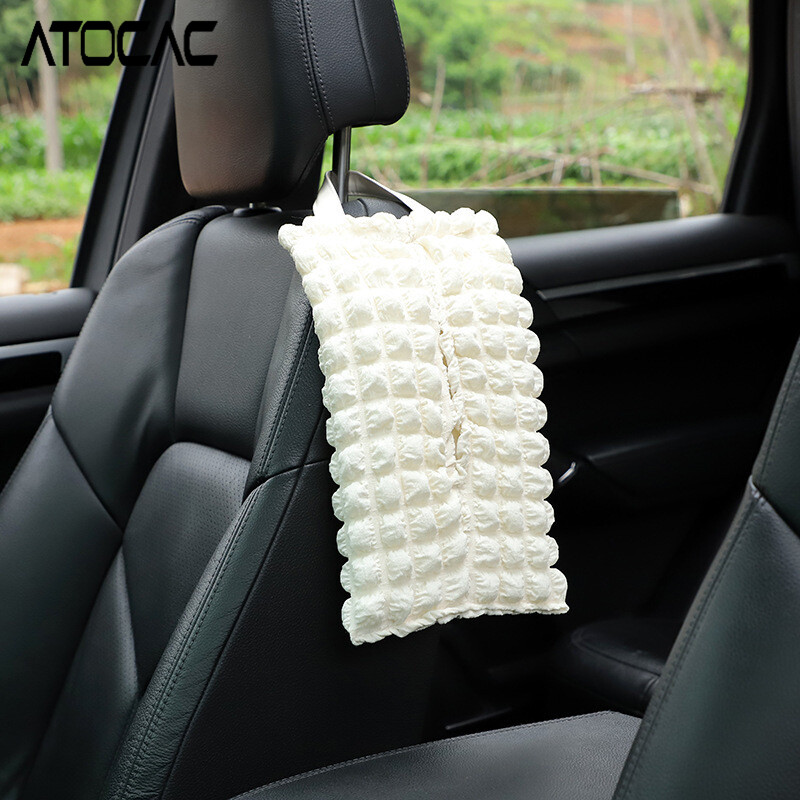 Pakabinamas audinių maišelis Automobilių servetėlių laikiklis Valymo popierius Sandėliavimas Galinės sėdynės dėklas Auto salono priedai Universalūs galinės sėdynės laikikliai