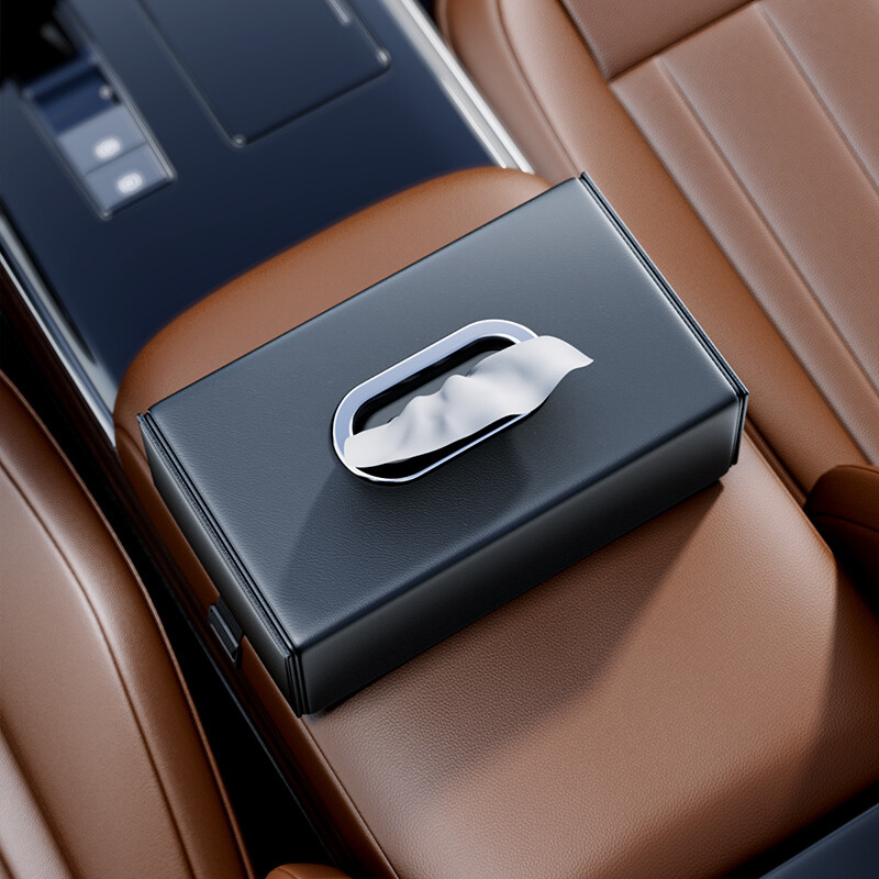 Automobilio porankio audinių dėžutė, odinė automobilio sėdynės nugarėlė, pakabinama servetėlių dėžutės laikiklis, popierinis stalčius, laikymo dėklas, automobilio stoglangio servetėlių laikiklis