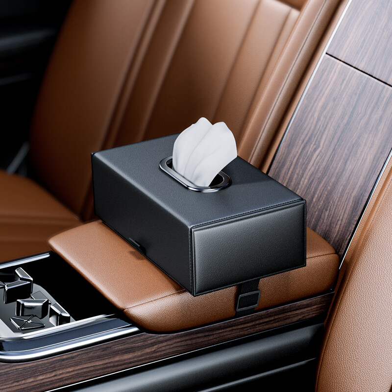 Automobilio porankio audinių dėžutė, odinė automobilio sėdynės nugarėlė, pakabinama servetėlių dėžutės laikiklis, popierinis stalčius, laikymo dėklas, automobilio stoglangio servetėlių laikiklis