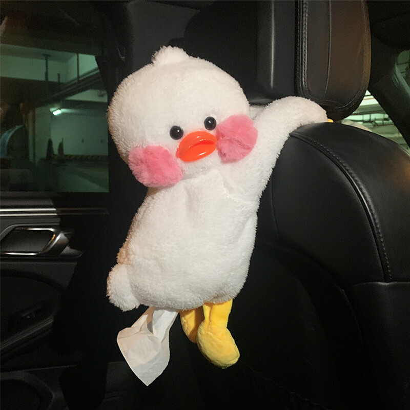 Automobilių servetėlių dėžutė kūrybinė animacinių filmų interneto garsenybių automobilio porankių dėžutė sėdynės atlošo pakaba audinių dėžutė automobilio interjero gaminiai