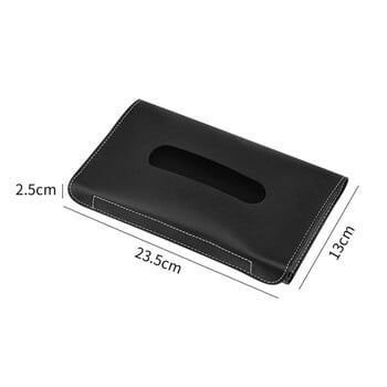 1 τμχ Σετ πετσετών Car Tissue Box Car Sun Visor Θήκη για χαρτομάντιλο Αυτοκινήτου Εσωτερικής αποθήκευσης Διακόσμηση για αξεσουάρ αυτοκινήτου BMW