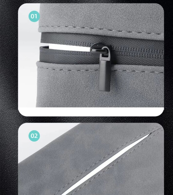 Autós szalvéta rendszerező kék velúr autókendő tartó autós ülés háttámla napellenző kartartó doboz jármű tároló belső dekoráció