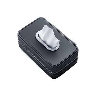 1 gab. Automašīnas salvešu kastes turētājs, ādas automašīnas centra konsoles roku balstu salvešu kaste saulessarga aizmugurējā sēdekļa auduma futrālis ar fiksācijas siksnu