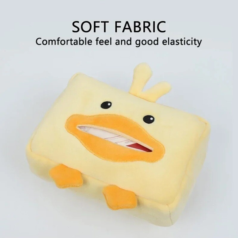 1vnt miela animacinių filmų transporto priemonės audinių dėžutė, pliušinė kūrybinė daugiafunkcė automobilio servetėlių dėžutė