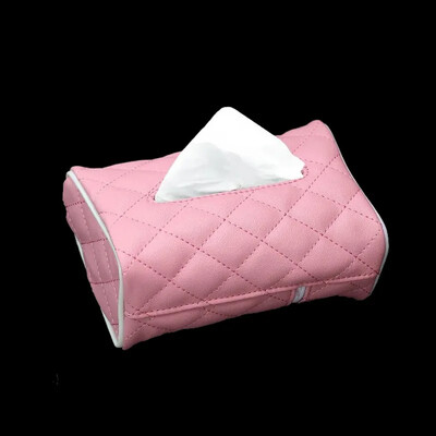 Vienspalvė languota odinė, dėvėjimuisi atspari audinių dėžė automobilio sėdynės atlošas skėtis nuo saulės pakabinamas audinio maišelio sagties dirželis Lengvas montavimas