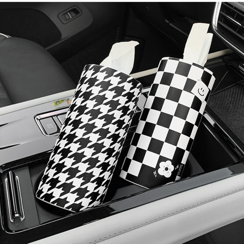 Kūrybinis automobilio servetėlių dėžutės popierinis stalčius Mielas automobilis daugiafunkcinis servetėlių dėžutės automobilio animacinių filmų dekoravimas