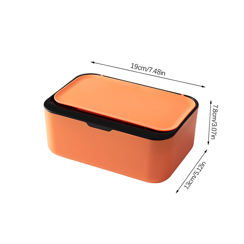 Prachotesná krabička na mokré vreckovky s vekom, držiak na detské plienky, držiak na mokré vreckovky do domácnosti, auta, kancelárie, organizér na papierové vreckovky