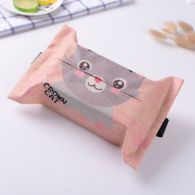 Little Monster automobilinė servetėlių dėžutė Dopamino automobilinė servetėlių dėžutė animacinio filmo pliušinė automobilio sėdynės atlošo kartoninė dėžutė